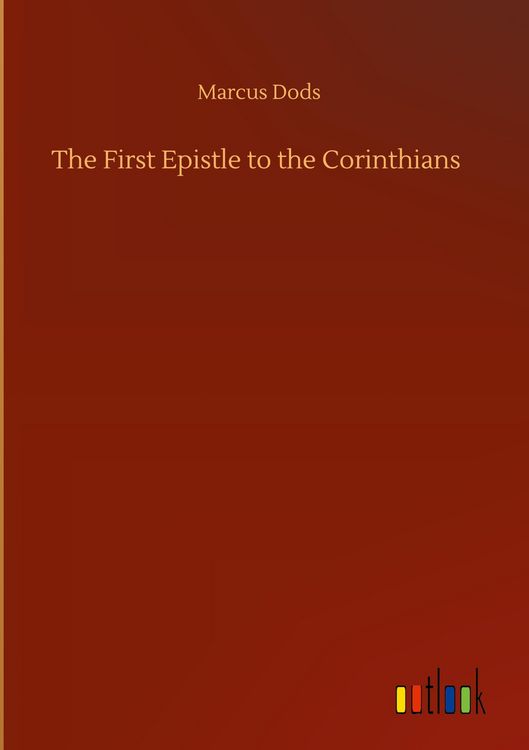 Produktbild: The First Epistle to the Corinthians
