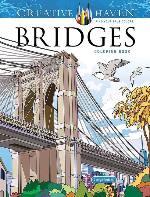 Produktbild: Creative Haven Bridges Coloring Book
