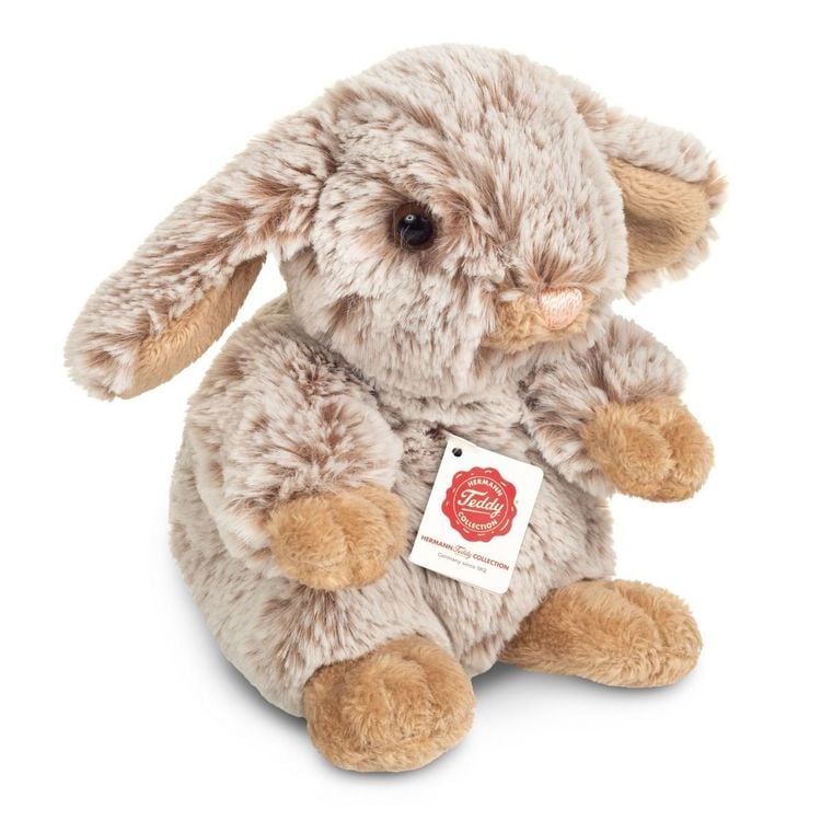 Produktbild: Teddy Hermann 93742 - H&auml;schen sitzend, Pl&uuml;sch, 12 cm