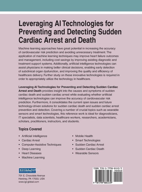 Produktbild: Leveraging AI Technologies for Preventing and Detecting Sudden Cardiac Arrest and Death