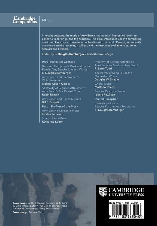 Produktbild: The Cambridge Companion to Amy Beach