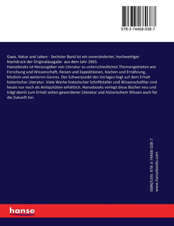 Produktbild: Gaea, Natur und Leben