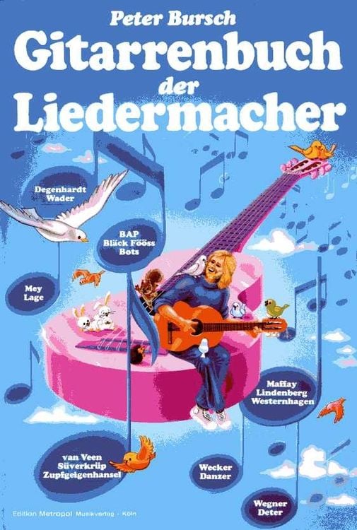 Produktbild: Gitarrenbuch der Liedermacher