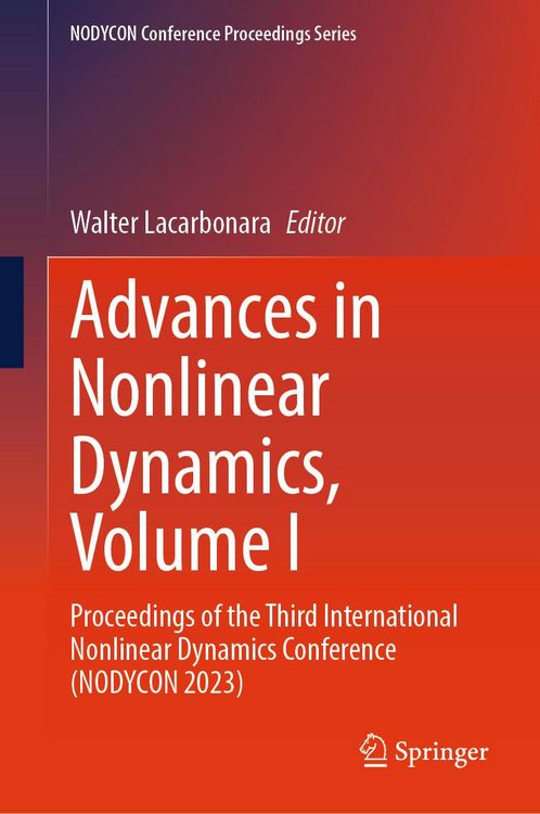 Produktbild: Advances in Nonlinear Dynamics, Volume I
