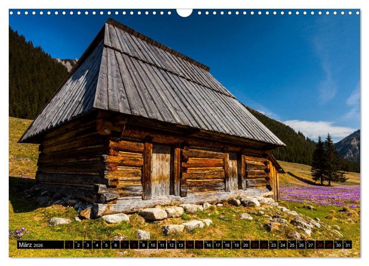 Produktbild: Tatra. Polen und Slowakei (Wandkalender 2026 DIN A3 quer), CALVENDO Monatskalender