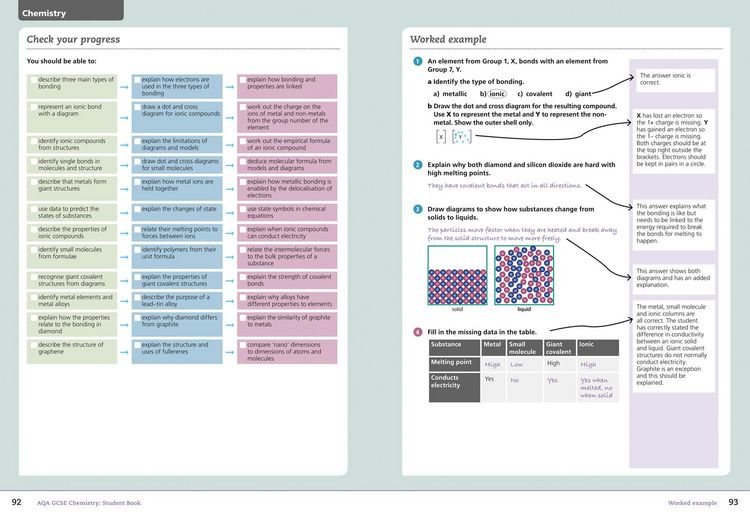 Produktbild: AQA GCSE Chemistry 9-1 Student Book
