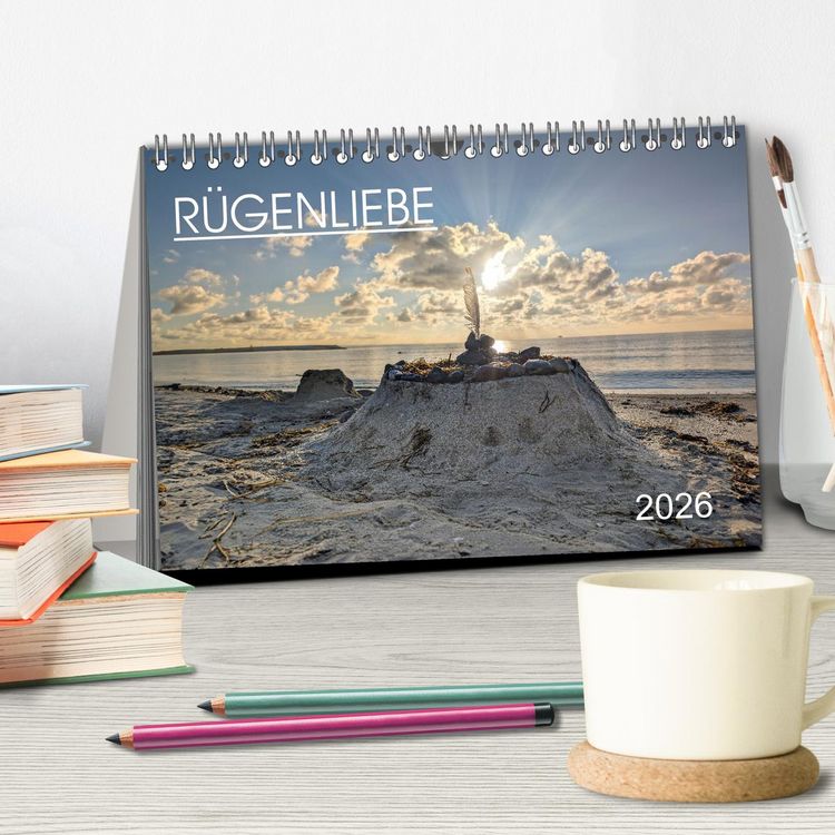 Produktbild: R&uuml;genliebe 2026 (Tischkalender 2026 DIN A5 quer), CALVENDO Monatskalender