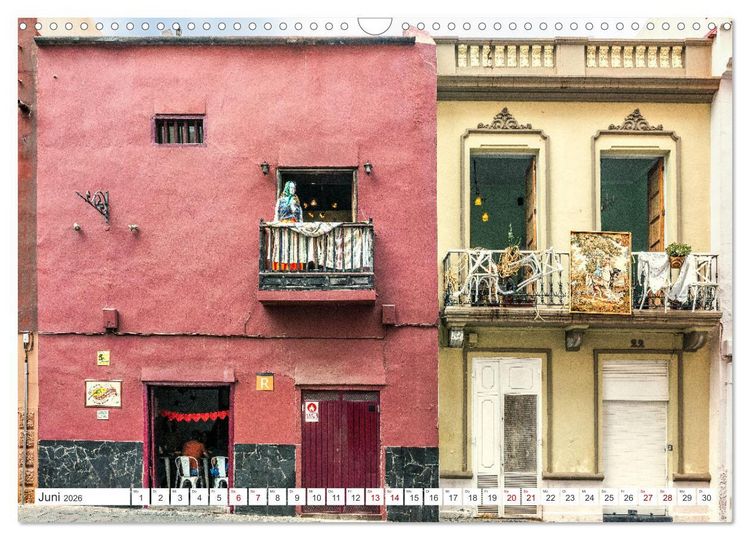 Produktbild: La Laguna auf Teneriffa (Wandkalender 2026 DIN A3 quer), CALVENDO Monatskalender