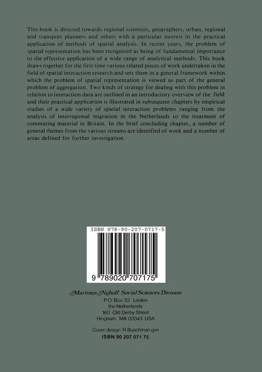 Produktbild: Spatial Representation and Spatial Interaction