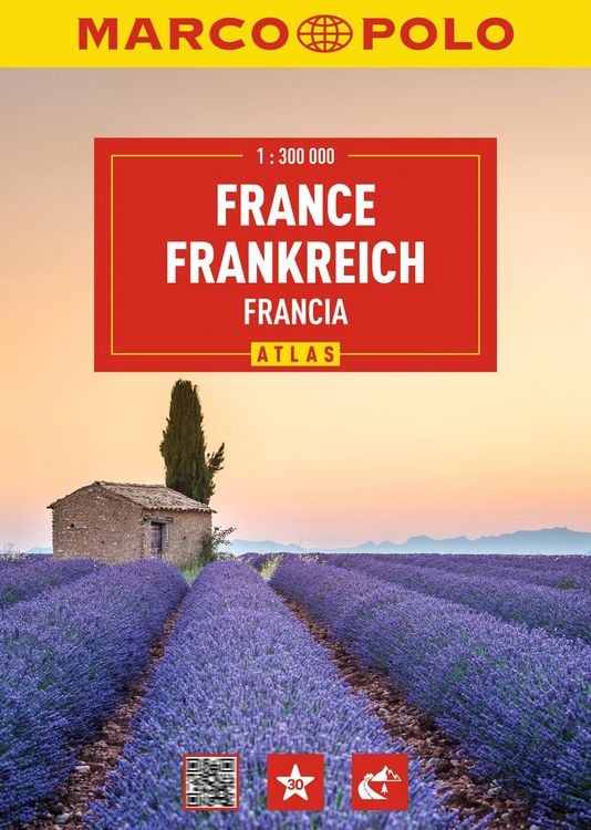 Produktbild: MARCO POLO Reiseatlas Frankreich 1:300.000