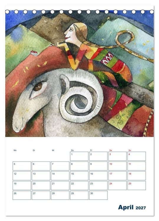 Produktbild: Im Wandel der Sterne (Tischkalender 2027 DIN A5 hoch), CALVENDO Monatskalender