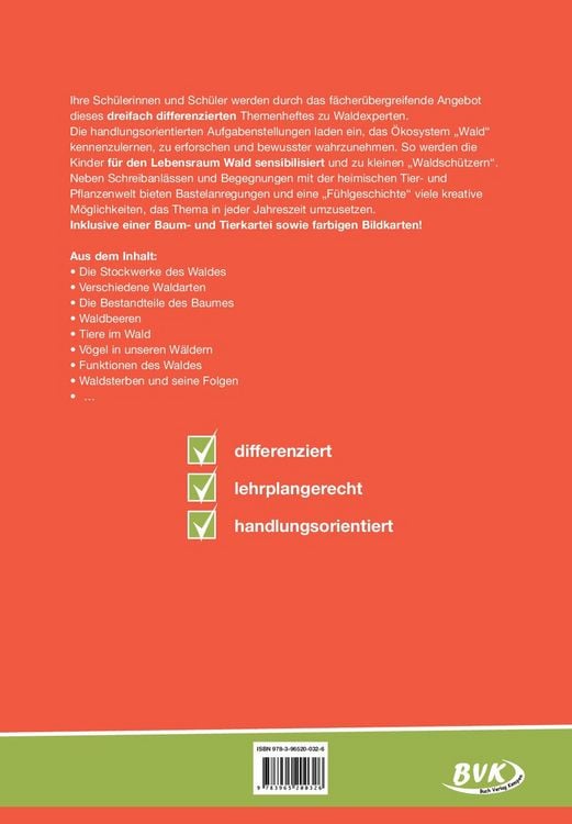 Produktbild: Themenheft Wald