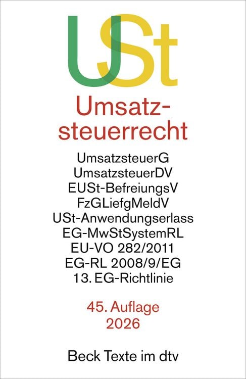 Produktbild: Umsatzsteuerrecht