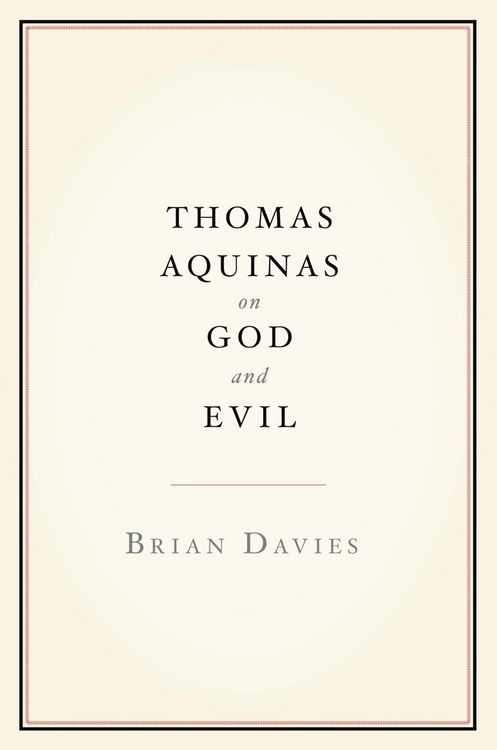 Produktbild: Thomas Aquinas on God and Evil