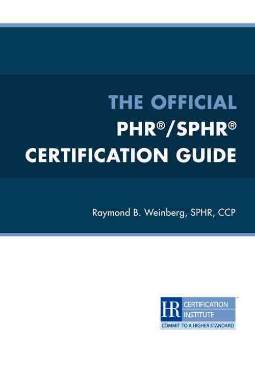 Produktbild: Official Phr (R) /Sphr (R) Certification Guide