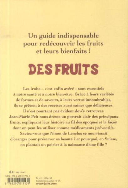 Produktbild: Des fruits: petite encyclop&eacute;die gourmande