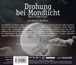 Produktbild: Drohung bei Mondlicht, 1 Audio-CD