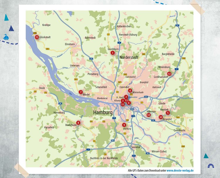 Produktbild: In und um Hamburg. Radeln für die Seele