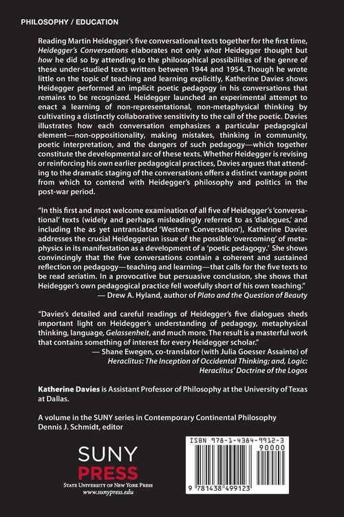 Produktbild: Heidegger's Conversations