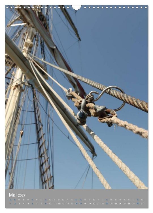 Produktbild: Segeln (Wandkalender 2027 DIN A3 hoch), CALVENDO Monatskalender