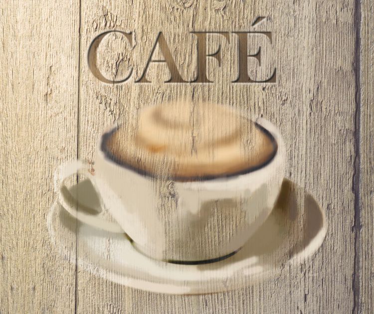 Produktbild: Glasr&uuml;ckwand Mod. Caf&eacute; 60 x 50 cm, Spritzschutz f&uuml;r Herd oder Sp&uuml;le