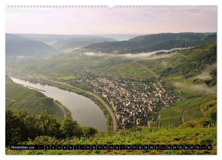 Produktbild: Entlang der Mosel (Wandkalender 2026 DIN A2 quer), CALVENDO Monatskalender