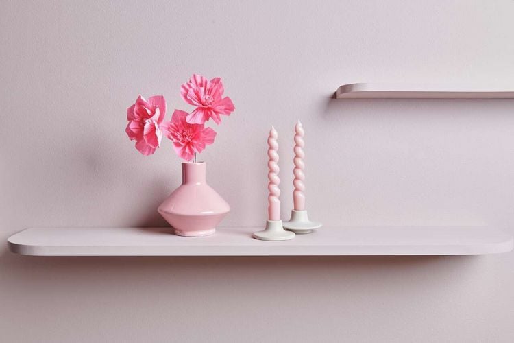 Produktbild: Krepppapier Bl&uuml;ten, Neon Pink, S,