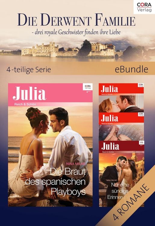 Produktbild: Die Derwent Familie - drei royale Geschwister finden ihre Liebe - 4-teilige Serie