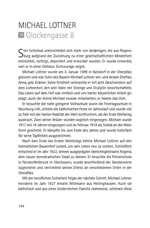 Produktbild: &bdquo;HIER WOHNTE &hellip;&ldquo; &ndash; Schicksale und Biografien hinter den Stolpersteinen der Stadt Regensburg.