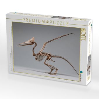 Produktbild: CALVENDO Puzzle Pteranodon-Skelett mit Fl&uuml;gelspannweite und Kammprofil | 1000 Teile Lege-Gr&ouml;&szlig;e 64x48cm Foto-Puzzle f&uuml;r gl&uuml;ckliche Stunden