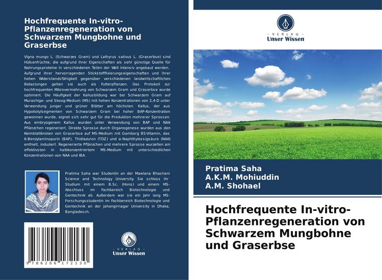 Produktbild: Saha, P: Hochfrequente In-vitro-Pflanzenregeneration von Sch