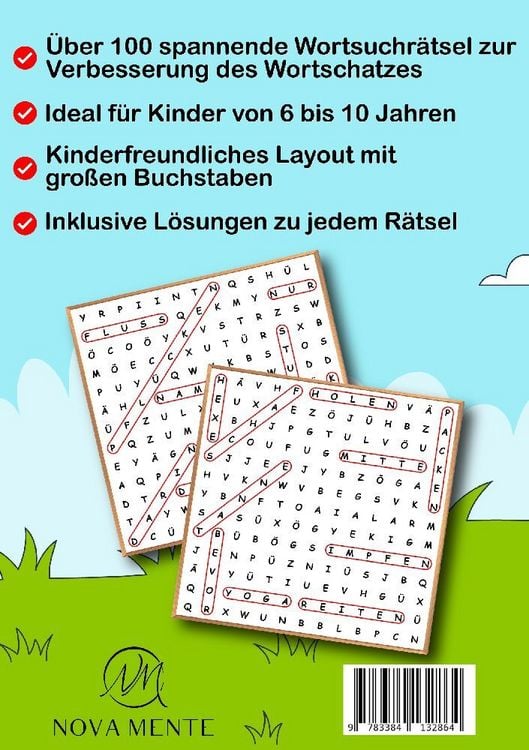 Produktbild: Das gro&szlig;e Wortsuchr&auml;tsel Buch f&uuml;r Kinder ab 6 Jahren