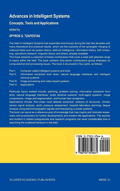 Produktbild: Advances in Intelligent Systems