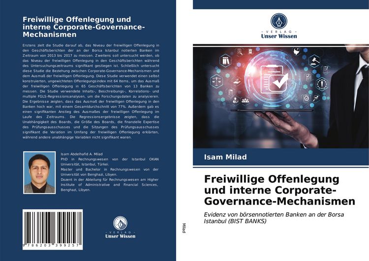 Produktbild: Freiwillige Offenlegung und interne Corporate-Governance-Mechanismen