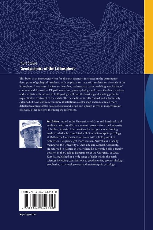 Produktbild: Geodynamics of the Lithosphere