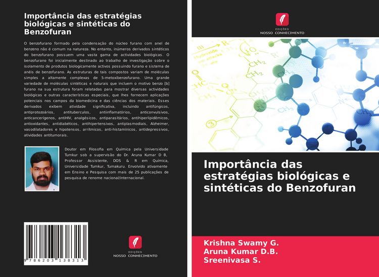 Produktbild: Import&acirc;ncia das estrat&eacute;gias biol&oacute;gicas e sint&eacute;ticas do Benzofuran