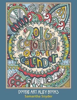 Produktbild: 2016 Coloring Quote Calendar