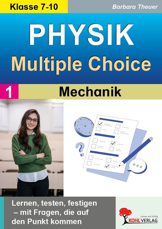 Produktbild: Physik - Multiple-Choice / Band 1: Mechanik