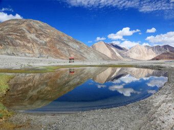 Produktbild: CALVENDO Puzzle Pangong Tso / Lake Pangong | 1000 Teile Lege-Gr&ouml;&szlig;e 64x48cm Foto-Puzzle f&uuml;r gl&uuml;ckliche Stunden