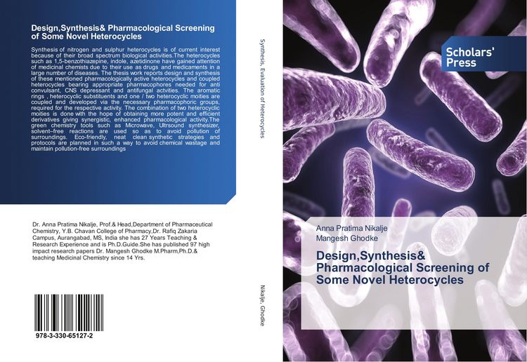 Produktbild: Design,Synthesis& Pharmacological Screening of Some Novel Heterocycles