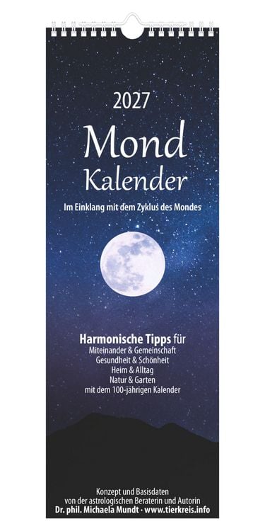 Produktbild: Mondkalender 2027