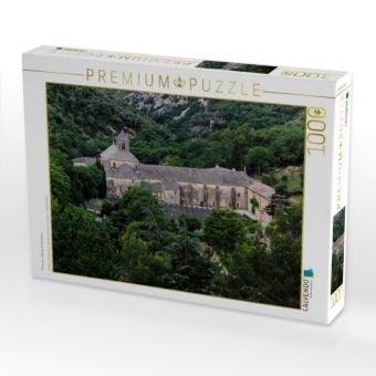 Produktbild: CALVENDO Puzzle Provence - Abbaye de S&eacute;nanque | 1000 Teile Lege-Gr&ouml;&szlig;e 64x48cm Foto-Puzzle f&uuml;r gl&uuml;ckliche Stunden