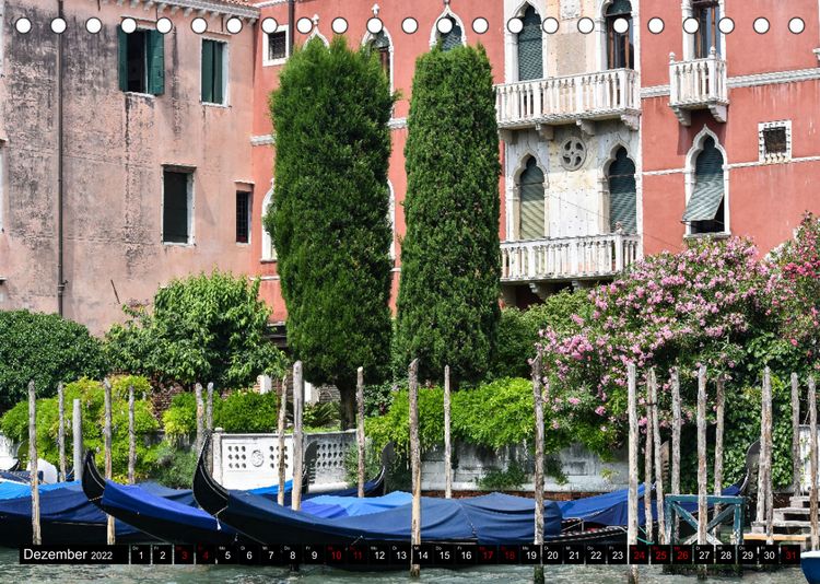 Produktbild: Venedig Impressionen (Tischkalender 2022 DIN A5 quer)
