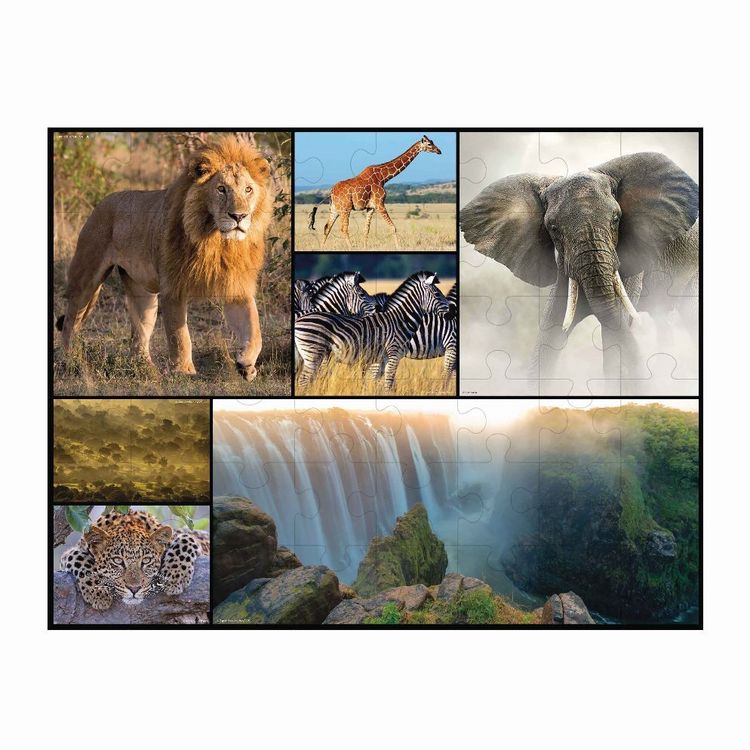 Produktbild: AMBASSADOR - Bodenpuzzle Afrika 48 Teile