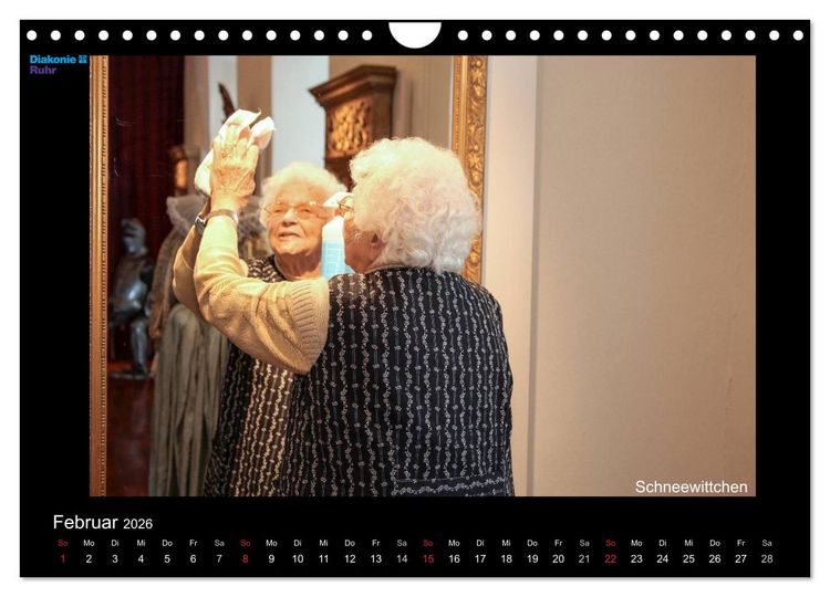 Produktbild: "Sch&ouml;nheit im Alter" - die Feierabendh&auml;user zu Gast im M&auml;rchenland der Br&uuml;der Grimm (Wandkalender 2026 DIN A4 quer), CALVENDO Monatskalender