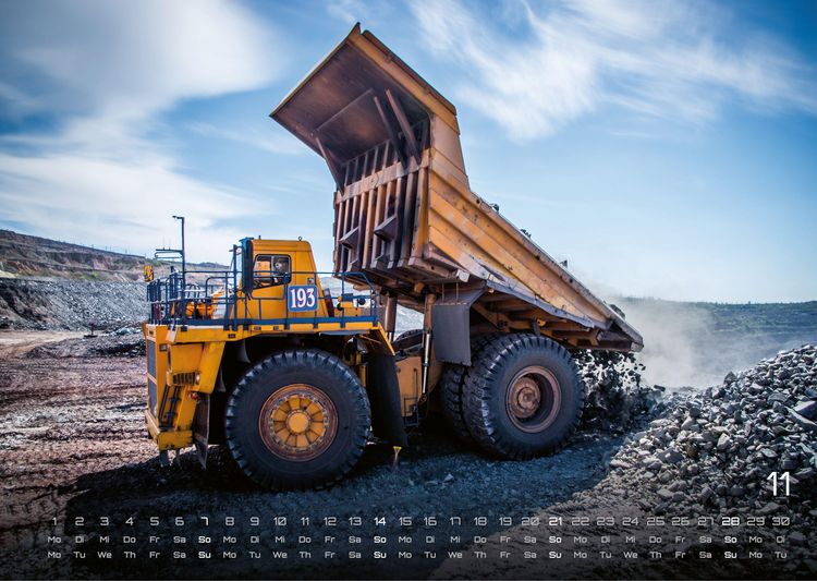 Produktbild: Baumaschinen - gigantische Bauhelfer - 2027 - Kalender DIN A3