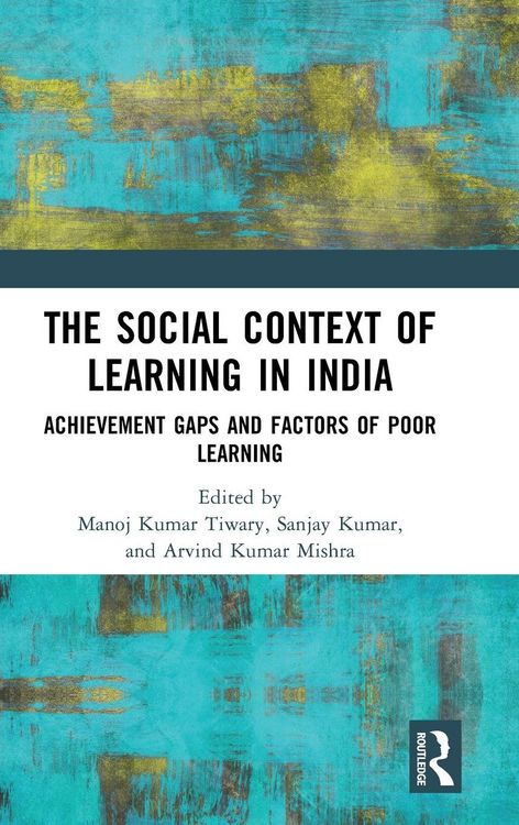 Produktbild: The Social Context of Learning in India