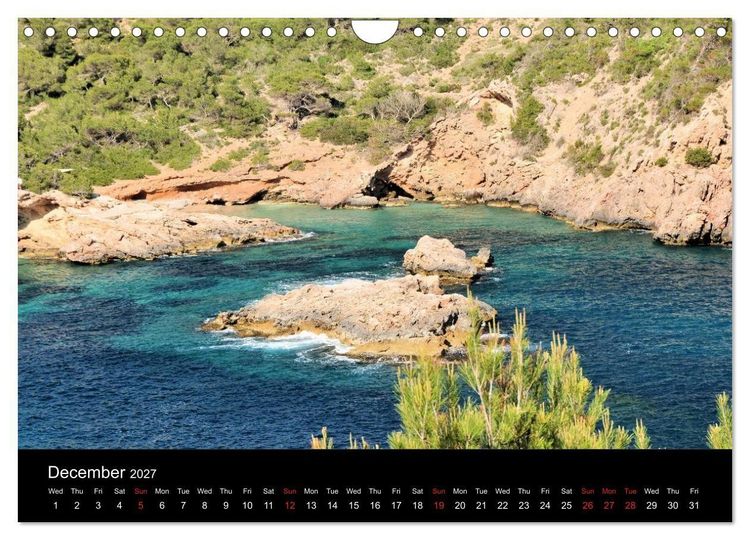 Produktbild: Ibiza An Island of Surprises (Wall Calendar 2027 DIN A4 landscape), CALVENDO 12 Month Wall Calendar