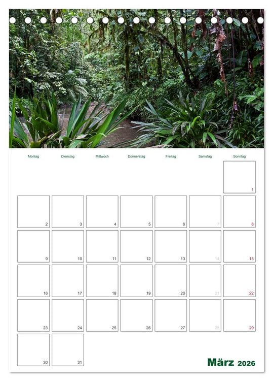 Produktbild: HOMMAGE AN KOLUMBIEN (Tischkalender 2026 DIN A5 hoch), CALVENDO Monatskalender