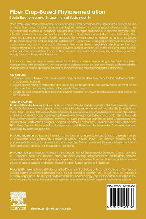 Produktbild: Fiber Crop-Based Phytoremediation
